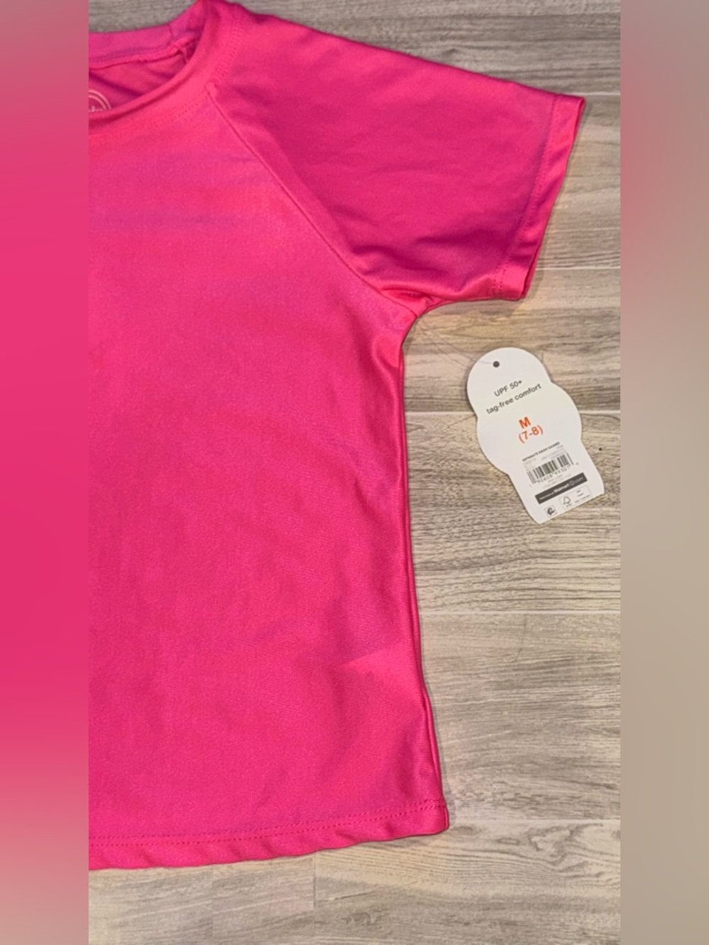 Set of 2 - Floral Rash Guard Swim Suit- size Medium (8) ➕ Swim Tee (NWT)! - Picture 11 of 15